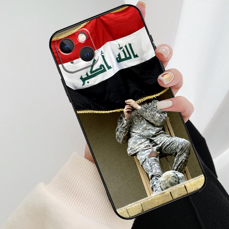 Iraqi Iraq National Flag Phone Case For iPhone 17 Pro Max 14 13 12 11 15 16 Pro Max mini 15 16 Plus 16e 17 Air Cover
