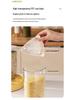 Rotating Moisture-Proof Grain Storage Box with Compartments for Kitchen & Fitness Enthusiasts