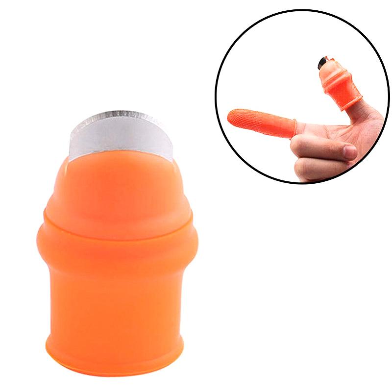 Silicone Finger Protector Picking Plants Cutting Vegetable Thumb Knife Garden Tools