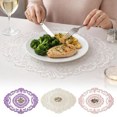 European Style Insulation Dining Mat Anti-scald Coffee Drink Pad  for Home Decor