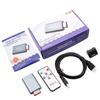 HDMI-Compatible Adapter Converter with Remote Line Doubler Digital To HDMI-Compatible Metal Converter for Gamecube NGC Console