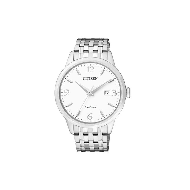 CITIZEN Ecology Drive Collection Light Powered Quartz Movement Stainless Steel Strap Watch BM7300-50A