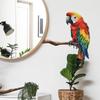 Colorful Parrot Bird Wall Stickers Room Decor Home Bedroom Wall Decals Living Room Bathroom Wall Stickers