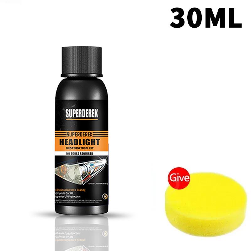 

Комплект для восстановления фар автомобиля, набор для полировки фар, средство для удаления царапин, удаление окисления, чистка фар, техническое обслуживание