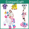 Giraffe Unicorn Koala Pig Tropical Fish Cosplay Inflatable Suit Halloween Easter