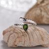 Earrings S925 Sterling Silver Plated 18K Gold Snake Colored Treasure Ring, Premium Non-Fading Wind Niche Index Finger Ring