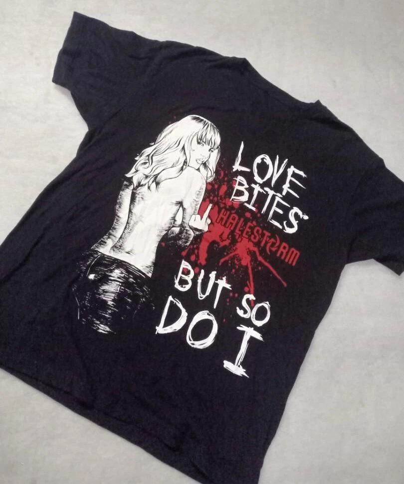 New Halestorm Band Gift For Fans Men S-5XL T-Shirt(black),New M