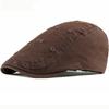 HT4626 Berety dla Mężczyzn Kobiet Vintage Artysta Malarz Beret Kapelusz Męski Damski Płaska Czapka Bluszczowa Wiosna Lato Jesień 100% Bawełna Beret Czapka