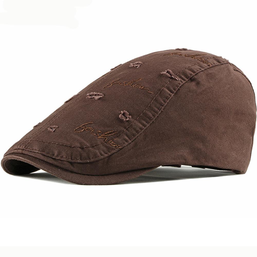HT4626 Berety dla Mężczyzn Kobiet Vintage Artysta Malarz Beret Kapelusz Męski Damski Płaska Czapka Bluszczowa Wiosna Lato Jesień 100% Bawełna Beret Czapka