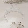 New Korean Style Full Rhinestone Wedding Crown Bridal Crown Wedding Headdress Accessories