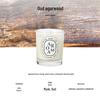 Transparent European Style Soy Wax Candle with Plant Essential Oils - Smokeless Home Aroma Gift