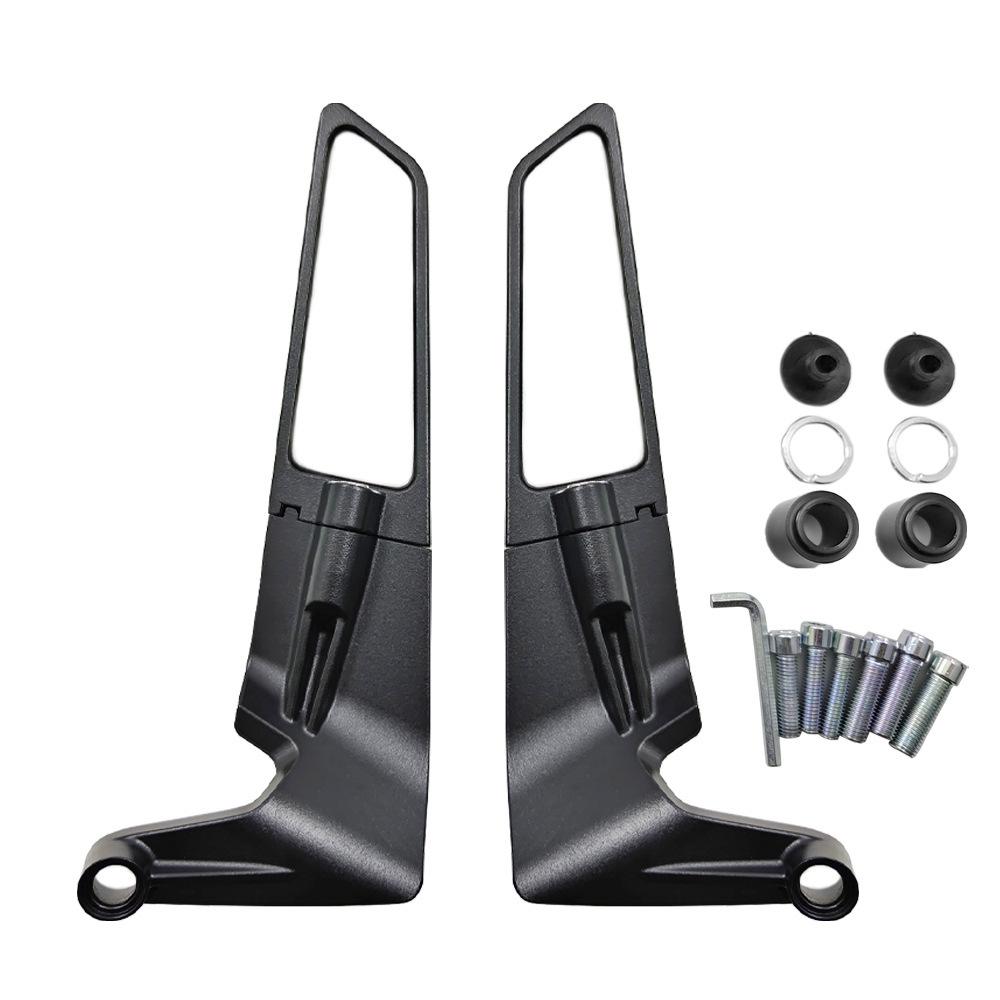 Motorrad Spiegel Stealth Winglets Spiegel Zum Drehen Verstellbare Spiegel Für KTM 250 390 200 690 125 DUKE 990 SUPER R 790 1290