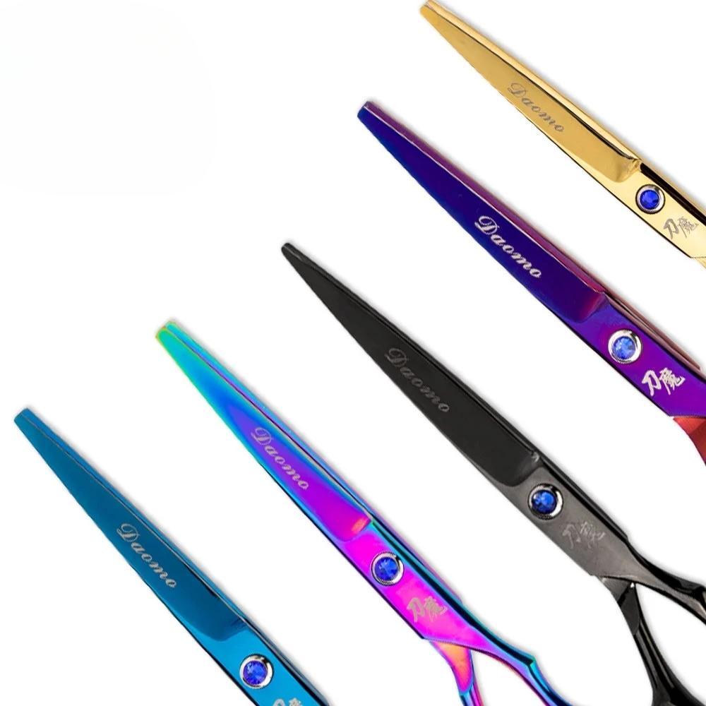 Fnlune Professional 6.0 Inch Hairdressing Scissors Hairdressing Scissors Thin Shear Flat Shears Hairdressing Salon Hairstylist