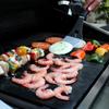 BBQ Grill Mat Barbecue Outdoor Baking Non-stick Pad Reusable Cooking Plate 40 x 33cm for Party Grill Mat Accessories
