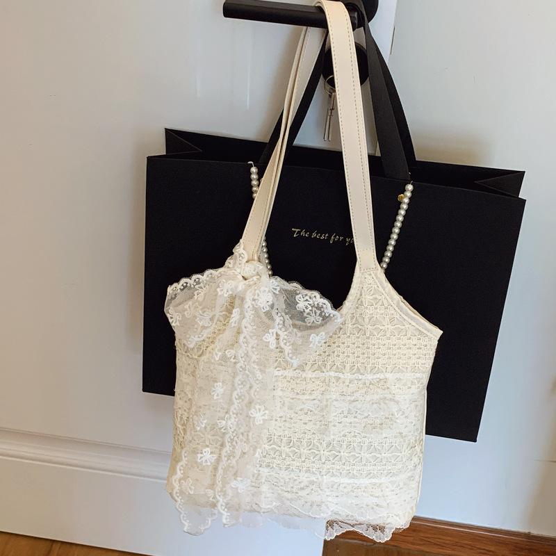 Casual summer versatile personality fashion tote bag female large capacity student class sweet cute shoulder bag