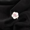 Rose Chalcedony Gemstone Jewelry, 925 Sterling Silver Jewelry, Handmade Ring, Adorable Jewelry For Wedding Git