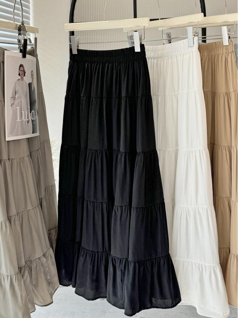 *Women s High Waist A-line Fluffy Ballet Skirt - White | Summer 2025 Collection* One Size