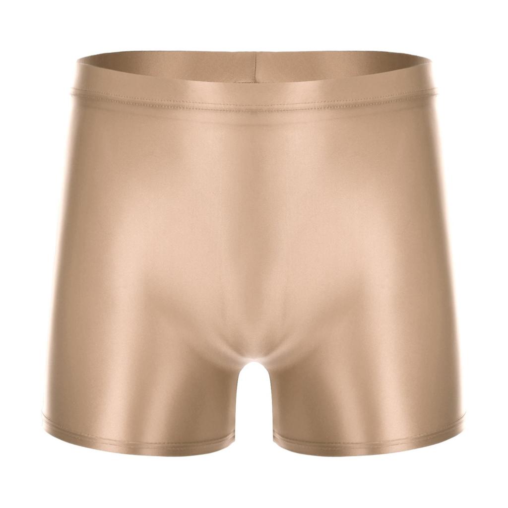 Ultradünne, bequeme Boxershorts, Badehose, Unterwäsche, Strandbekleidung, Sport-Badehose für Herren