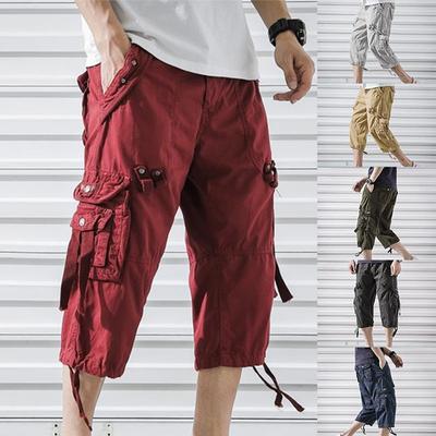 Men Pants Casaul Sport Pants Cargo Outdoor Jogger Pants Shorts