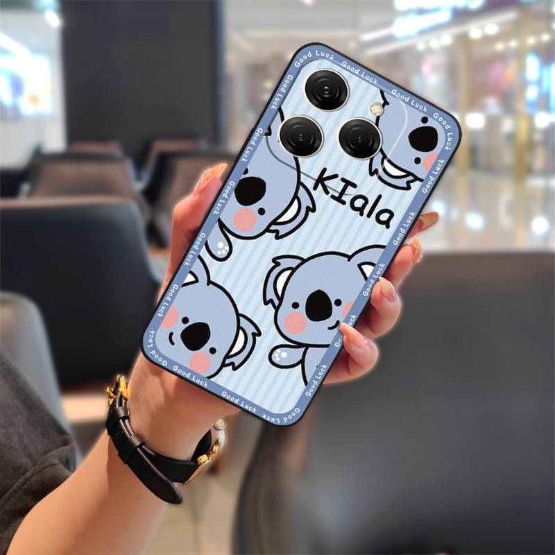 Durable Silicone Phone Case For Tecno Spark20 Pro/KJ6 Cute Dirt-resistant Anti-knock TPU Waterproof Soft Case Cartoon