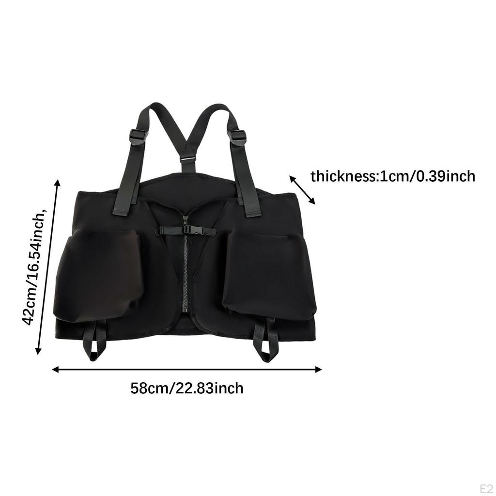 Skateboard Vest Backpack Multifunction Outdoor for Hiking Camping Climbing