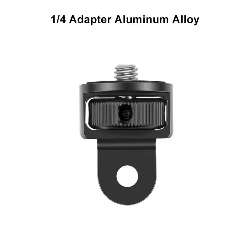 Universal 1/4" Screw Conversion Adapter Mount For GoPro 13 12 11 10 9 8 SJCAM AKASO Insta360 DJI Osmo Action Camera Accessories