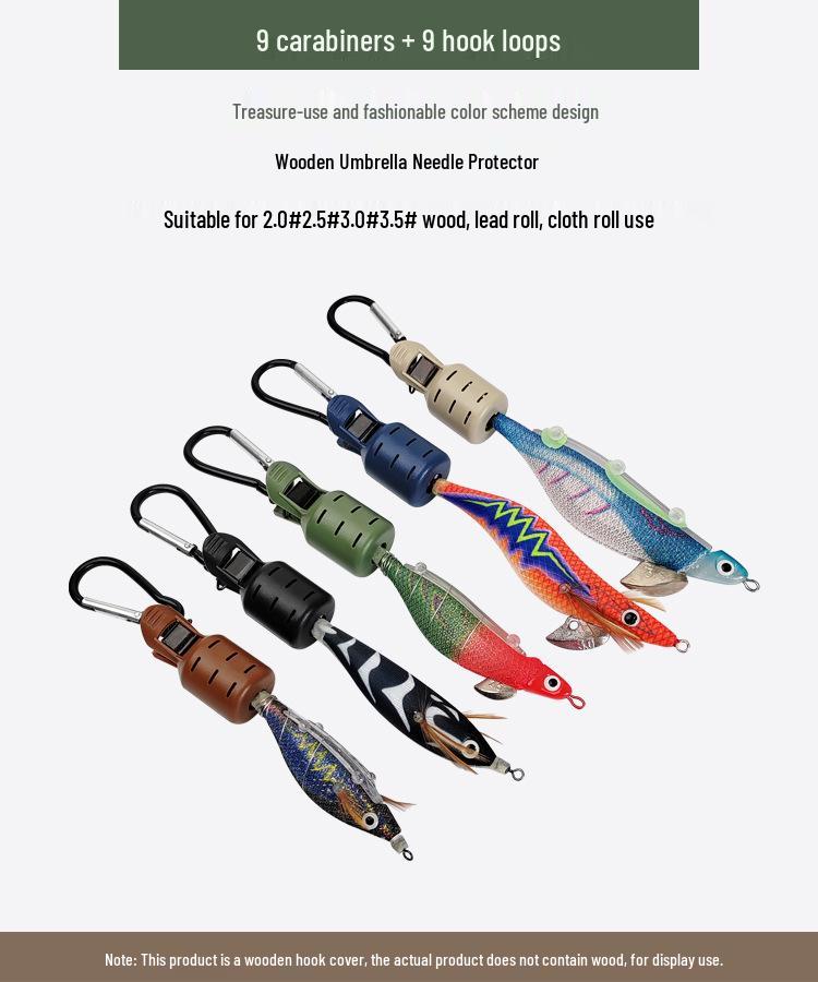 Love Lure Eging Hook Set: Squid-Protector Fishing Accessories