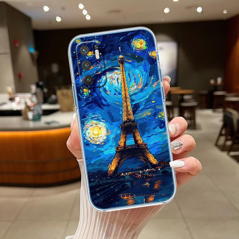 RE49 Paris Eiffel tower Transparent Phone Case for Motorola Moto Edge 20 30 40 50 S30 Fusion Ultra Pro Neo Lite + G200 G23