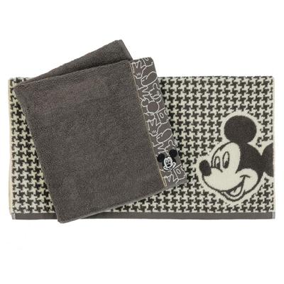 Towel Institute Osuška Mickey Mouse Sada rychlého nízkého dárku Japan Technology [Disney Character] #023 2, Nadýchaná, Absorpce, 100% Bavlna, Vylučování,