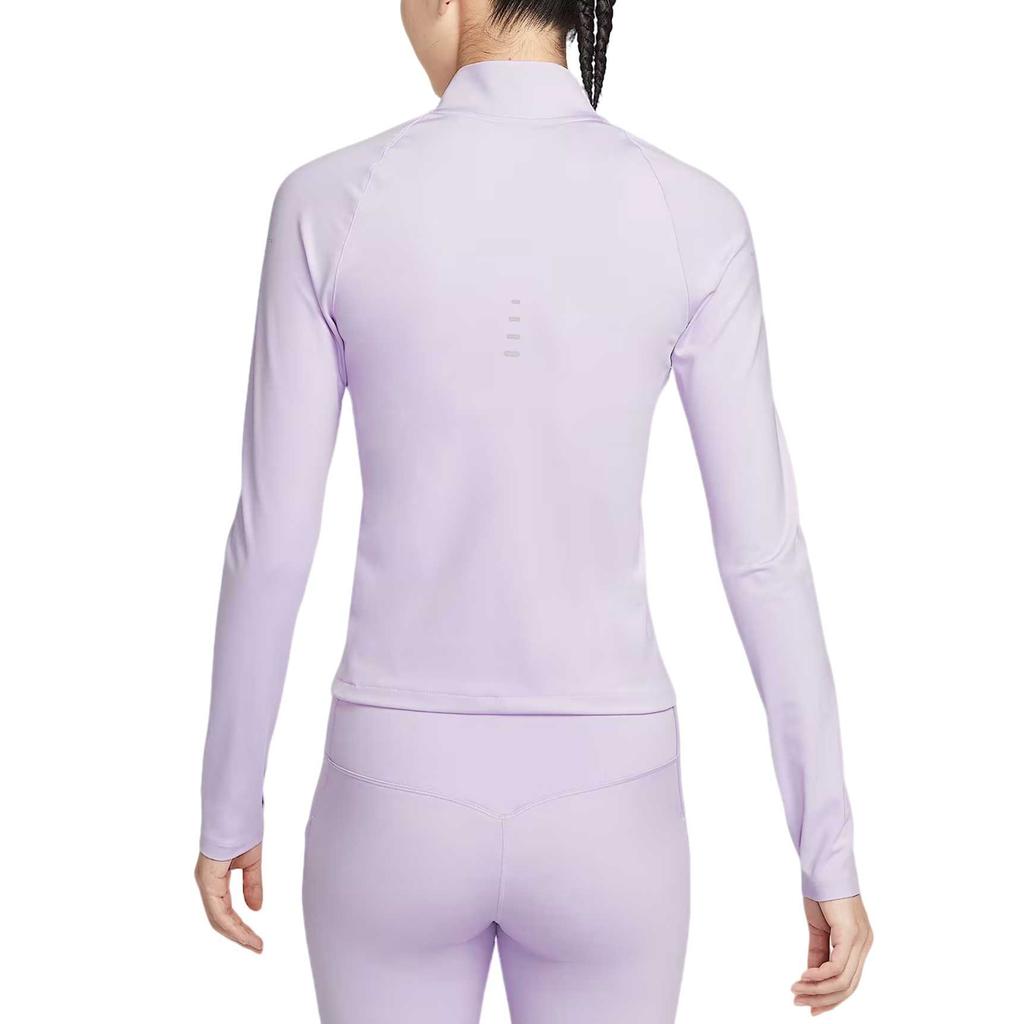 Nike Dri-Fit Swift Moisture-Wicking Slim Fit Long Sleeve Solid Color Zip Running Jacket Women jackets IB1999-511