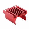 Aluminum Alloy RC Heat Sink for 180 Brushed Motor 20mm Upgrade Part Motor Cooling Fan for 1 18 RC Cars Red