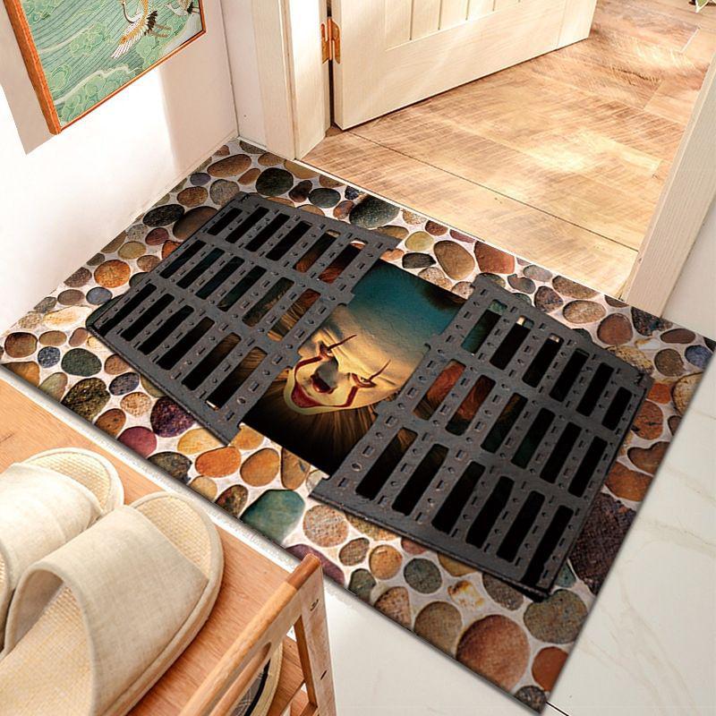 3D Non-slip Water-absorbing Diatom Mud Floor Mat - Durable, Wear-resistant, Stain-resistant Entryway Mat
