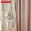 1PC Nuan Series 70-80% Blackout Romantic Rose Print Side Panel Blackout Curtains for Bedroom Living Room Home Decor
