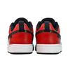 Nike Court Borough Non slip Lightweight Low top Skateboard Shoes GS Black White Red BQ5448-115(TeamEight-)