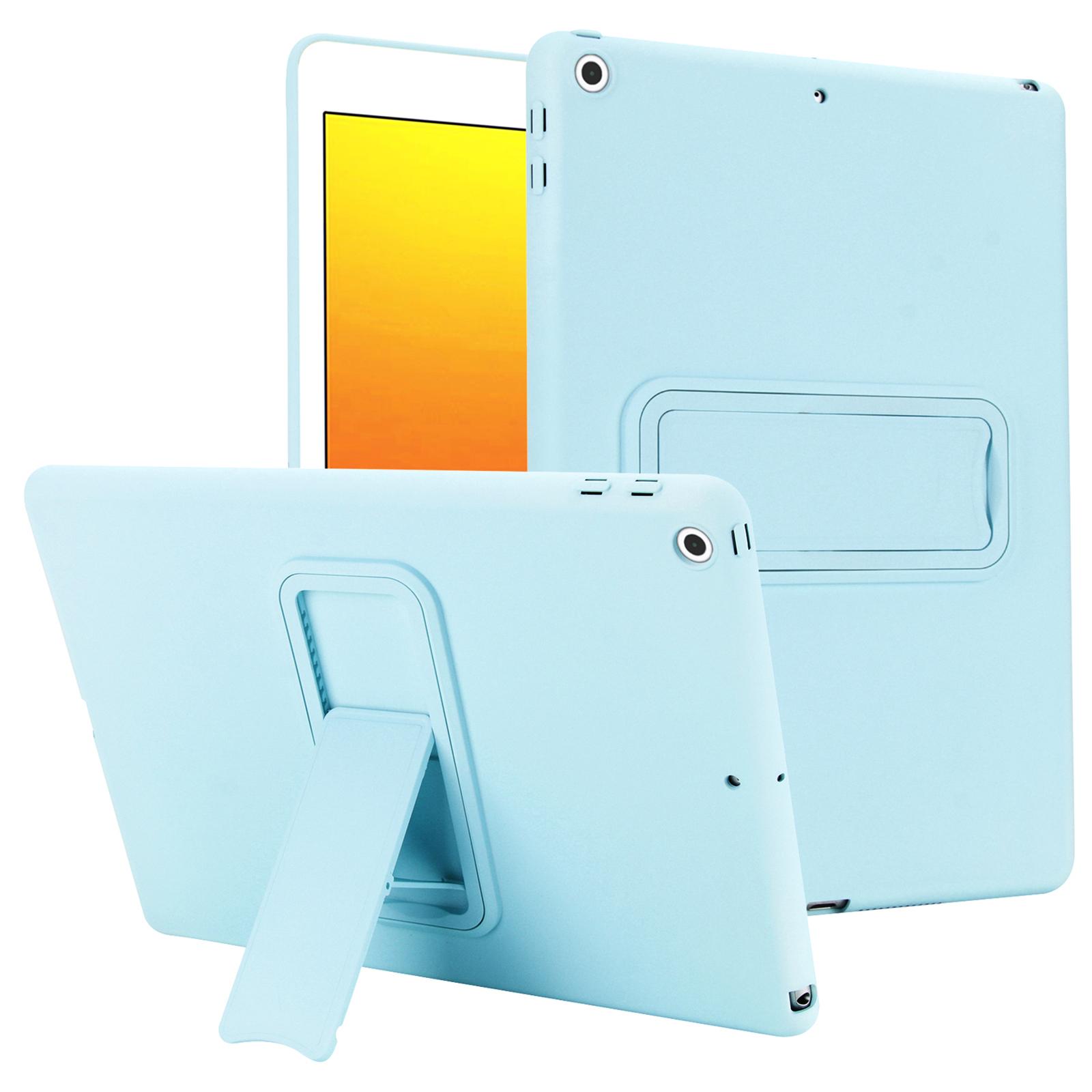 

Kickstand Tablet Case for iPad 10.2 (2021)/(2020)/(2019) TPU + PC Skin-Friendly Protective Cover G