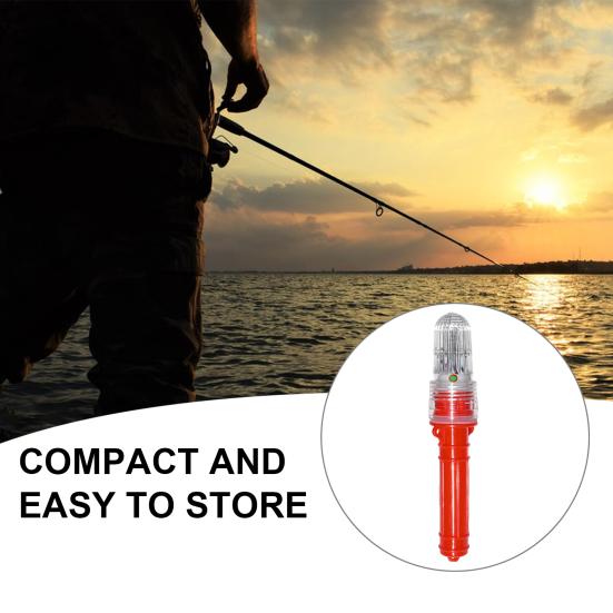 Boat Flares Super Bright Compact Design Portable Intelligent Light Control Waterproof Emergency Boat Flares Warning Light