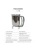 Stainless Steel Batter Dispenser & Separator for Pancakes, Cakes, Funnel Cakes, and Takoyaki.