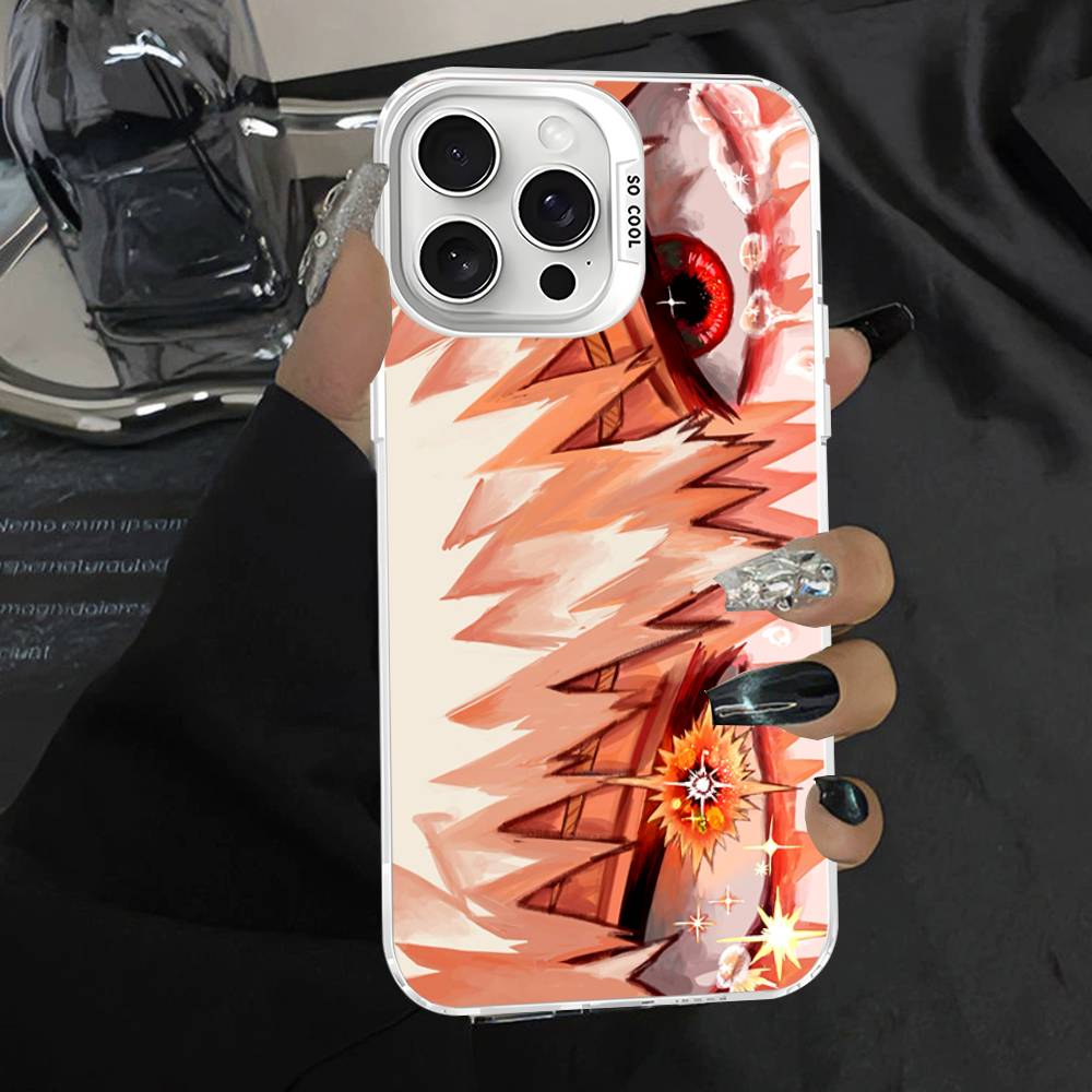 Anime B-Bakugo Katsuki Phone Case For iPhone 16 15 14 13 12 11 17 Pro MAX Plus Pro Matte Shockproof Cover iPhone 14pro max