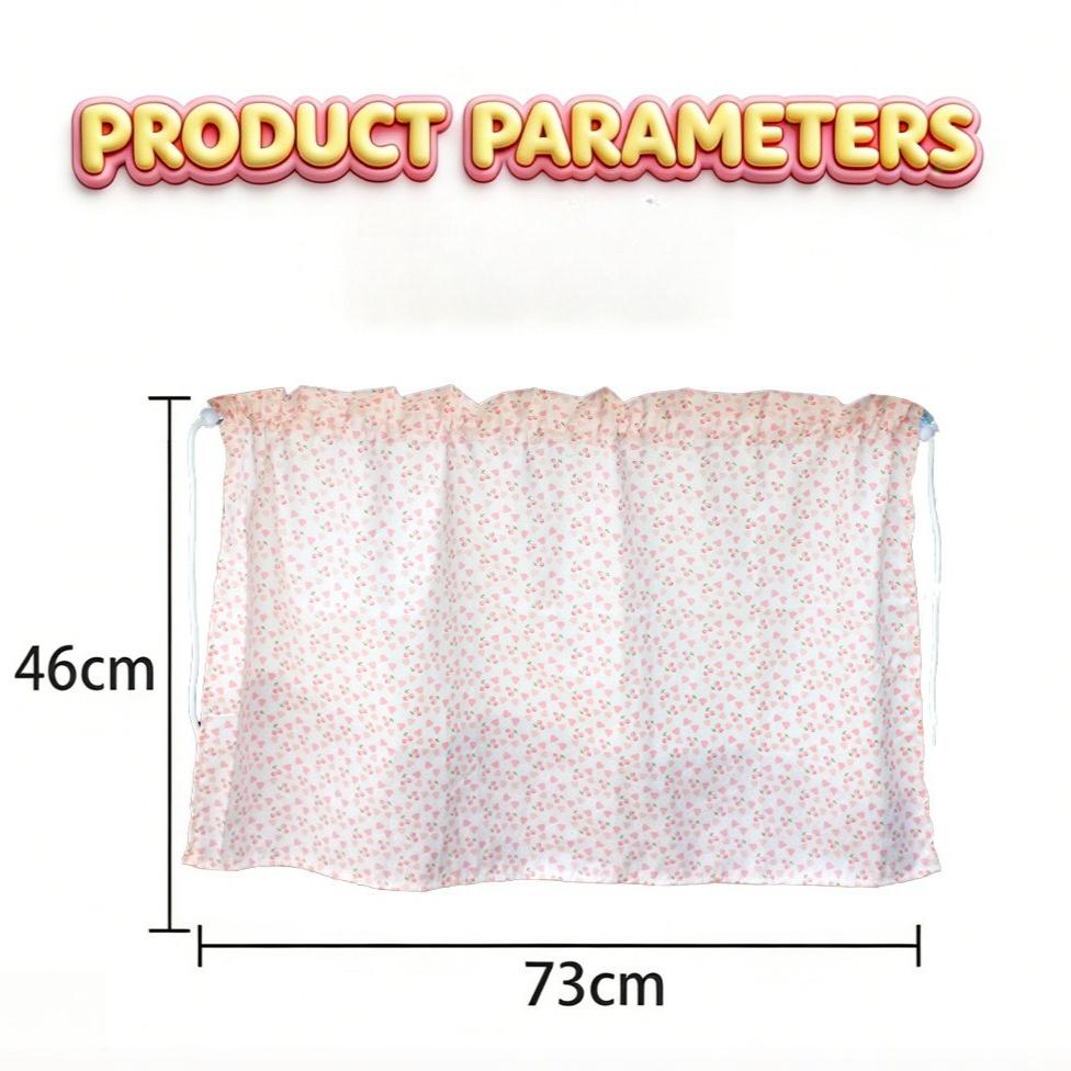 Cartoon Patroon Auto Raam Gordijn Zonnescherm, Universeel Omkeerbaar UV & Warmte Blokkator, Essentieel Auto Interieur Accessoire
