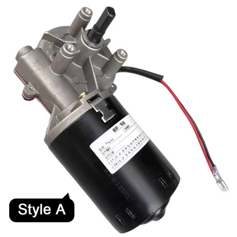 Premium-High Speed 24V DC Worm Gear Motor 60W With Reverse Function Self-Locking Design Feature