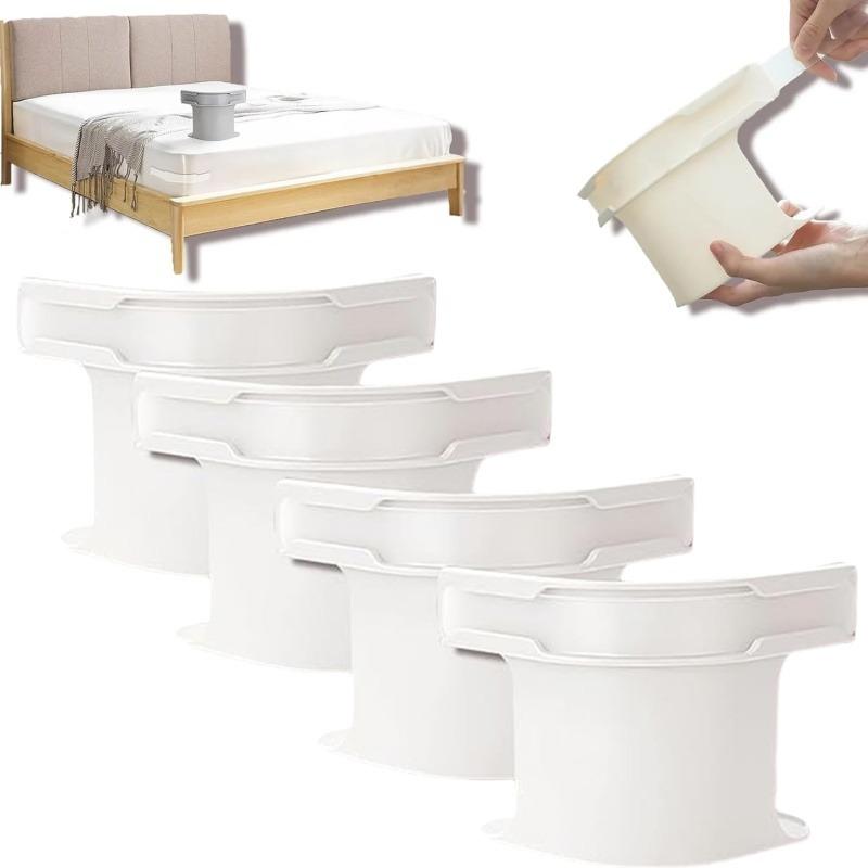 

4PCS Lock Sheet Holders,Invisible Bed Corner Sheet Grippers Straps No More Loose,Heavy Duty Mattress Straps Fits All Sheet Sizes