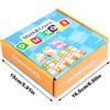 Additionsspiele Wooden Educational Toy for Preschoolers | Time Awareness & Word Recognition Learning Game for Kids Ages 6-8