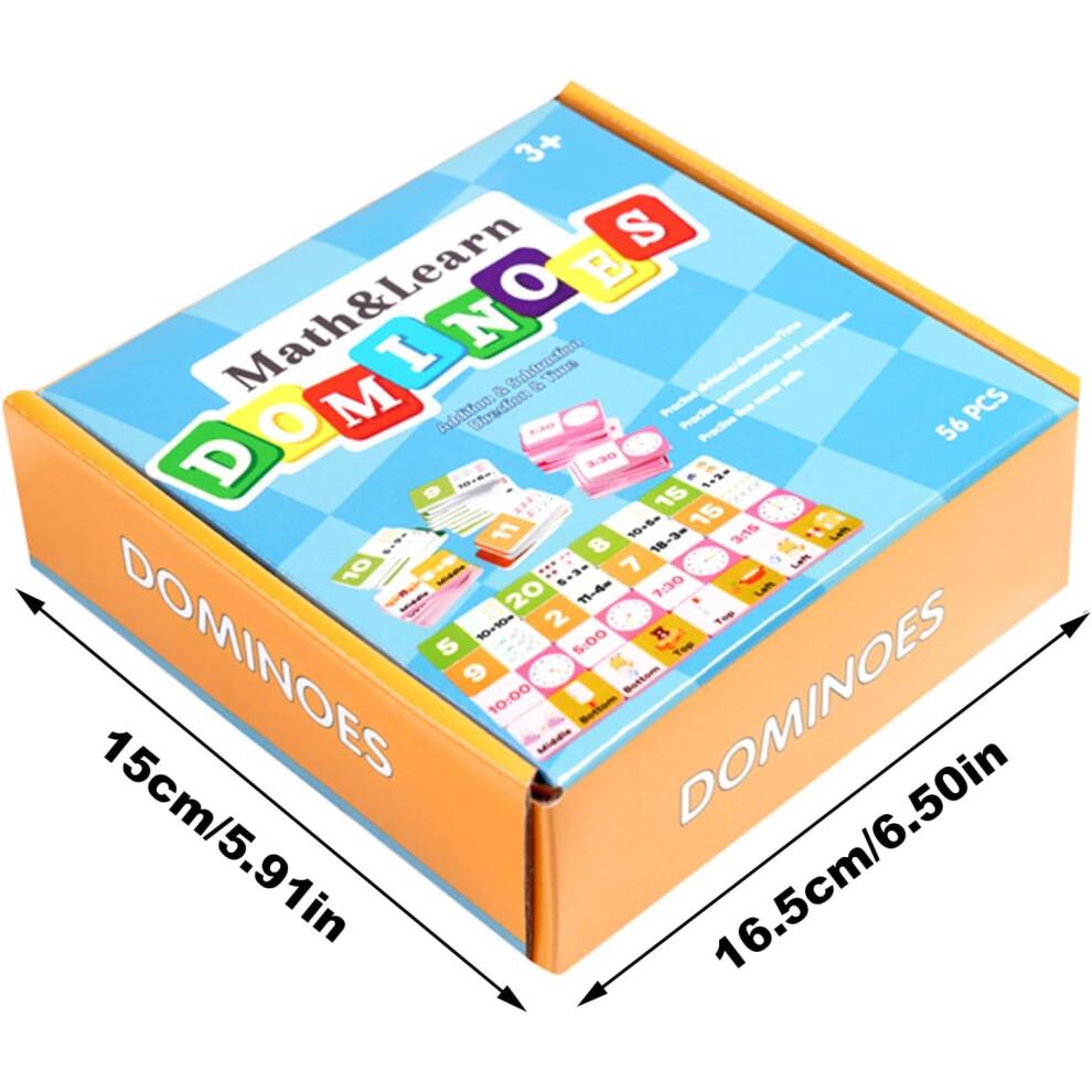 Additionsspiele Wooden Educational Toy for Preschoolers | Time Awareness & Word Recognition Learning Game for Kids Ages 6-8