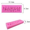Diy 3D Cake Decorating Grass Shaped Fondant Sugar Cake Silicone Mold Art Tools