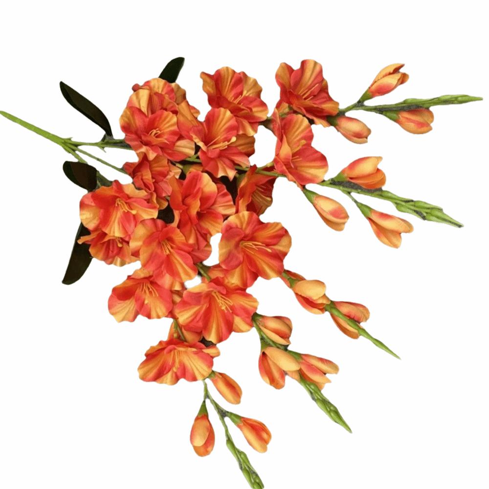 5 Grenar Konstgjord Hyacint Violet Blomma 62cm Konstgjorda Blommor Bröllopsdekoration