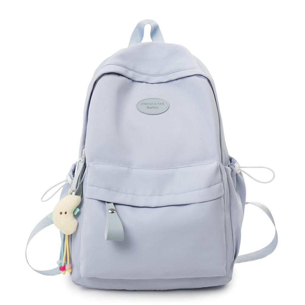 Schoolbag New Summer Travel Light Shoulder Small Bag Women's Simple High Value Leisure Commuter Small Backpack Girls Schoolbag