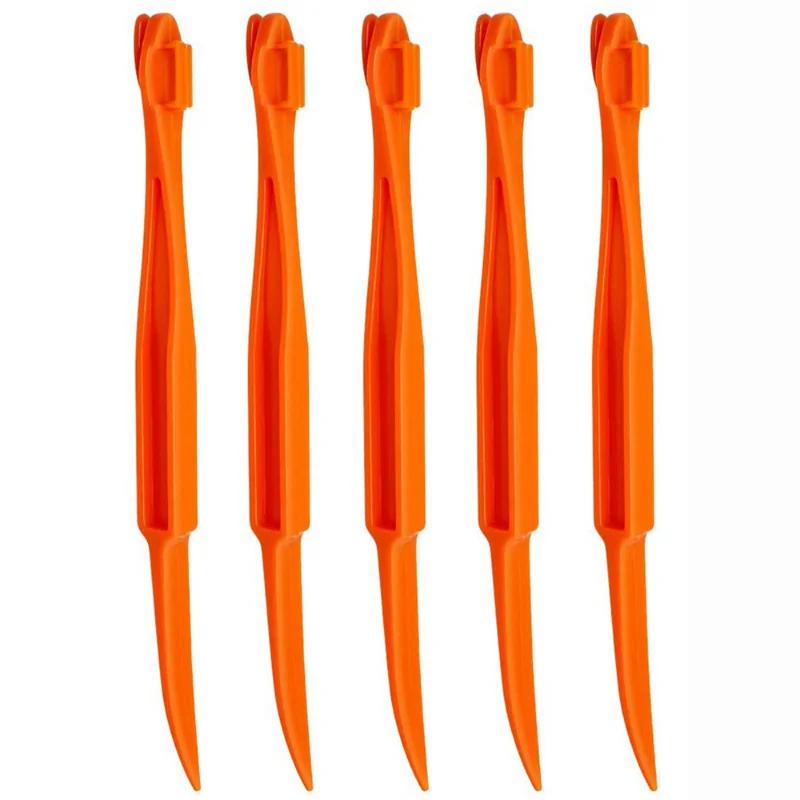 5/10 Pezzi Strumenti Sbuccia Arance Plastica Facile Affettatore Taglierino Sbucciatori Rimuovi Apribottiglie Coltello da Cucina Strumento di Cottura Accessori da Cucina