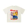 260 GSM Double Yarn 32 Count 100% Cotton Sakamoto Days V2 Print Unisex Heavy Cotton T Shirt