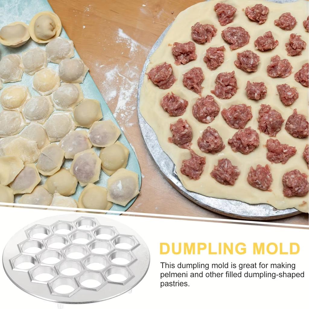 Dumpling Maker Tool Hole Ravioli Press for Homemade Pasta Meat Fillings Multi-Use Pastry Mold Kitchen Gadget accessories