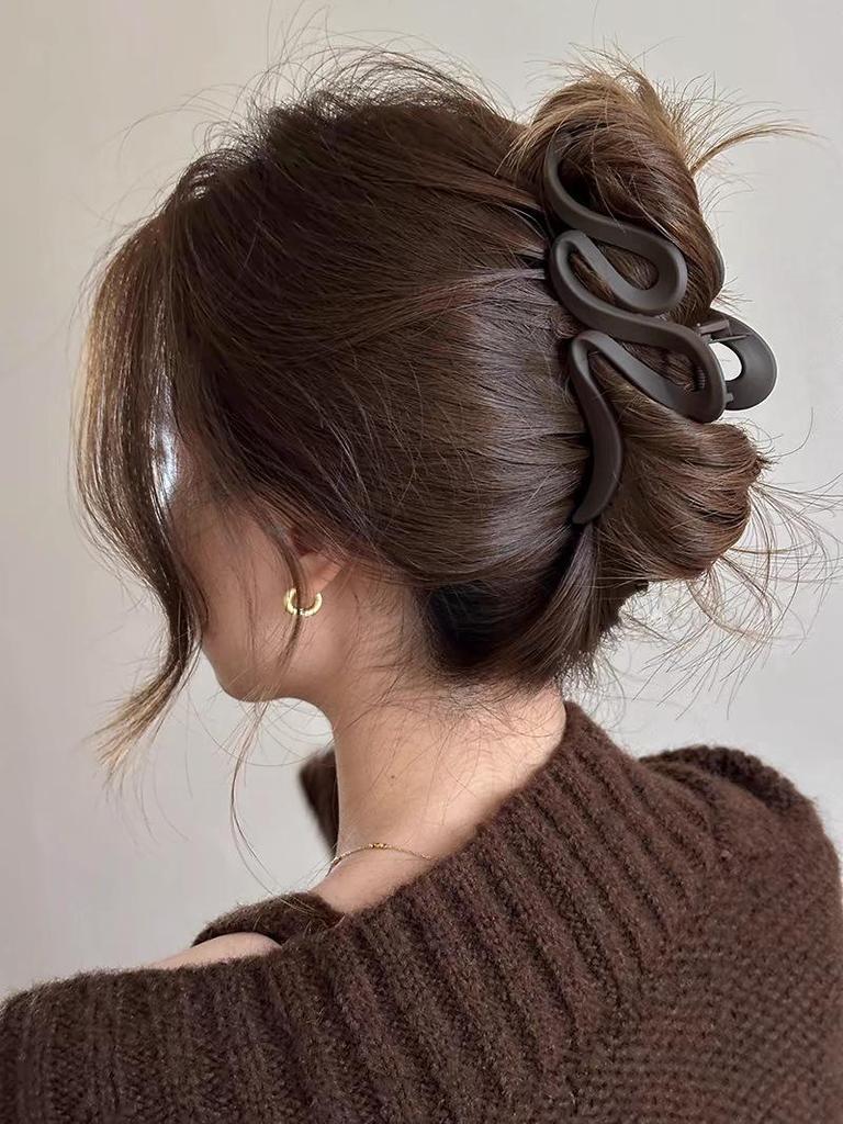 2025 High-Quality Korean Style Updo Hair Clip: Elegant Shark Clip Hair Accessory for Women